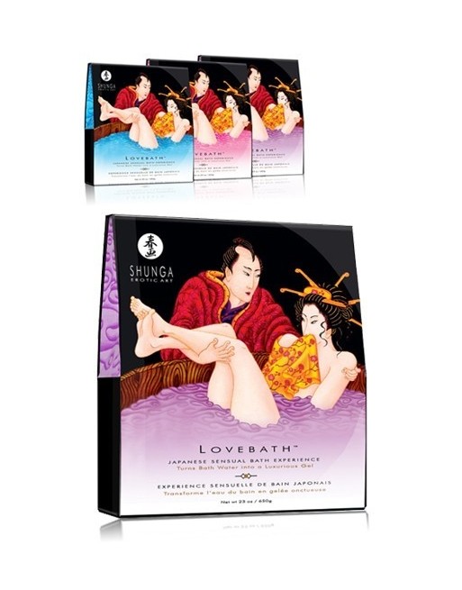 Perles de Bain Japonais Lovebath™ - 3 Parfums - Shunga