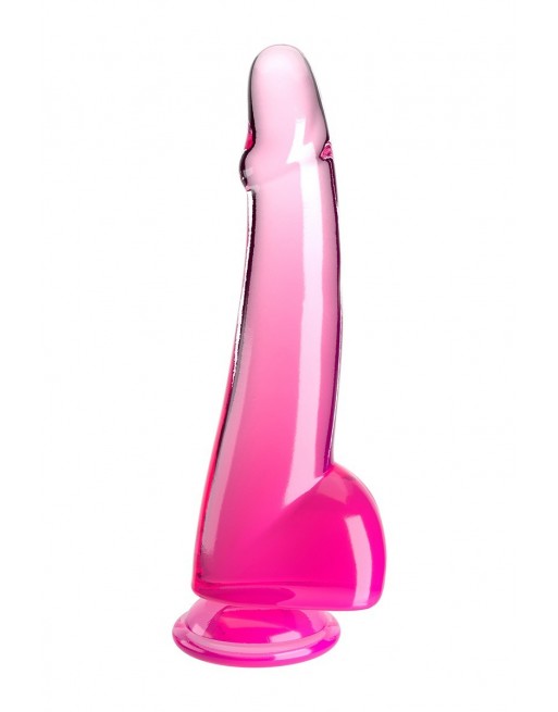 Gode Pink XXL 27,9cm - King Cock® Clear