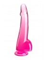 Gode Pink XXL 27,9cm - King Cock® Clear