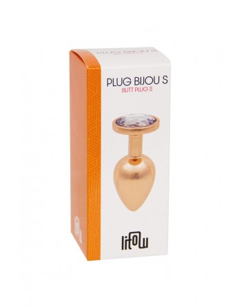 Plug Anal Bijou Rose Gold - Litolu S