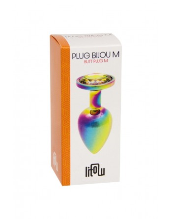 Plug Anal Bijou Rainbow - Litolu M