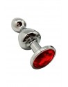 Plug Anal Bijou Rouge - Lollypop M