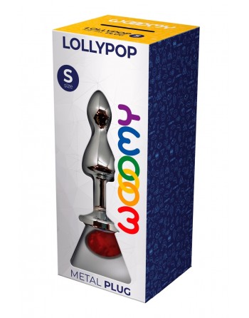 Plug Anal Bijou Rouge - Lollypop S