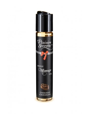 Huile de massage gourmande chocolat 59 ml - Plaisirs Secrets