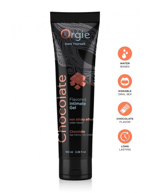 gel intime chocolate 100ml orgie