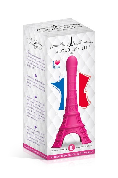 Vibromasseur rose - La Tour Est Folle®