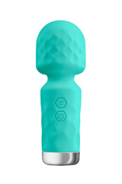 Minivibromasseur turquoise King Wand