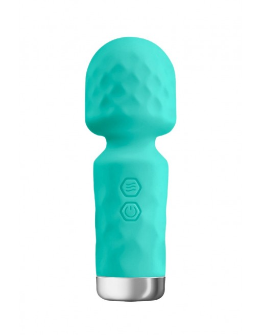 Minivibromasseur turquoise King Wand