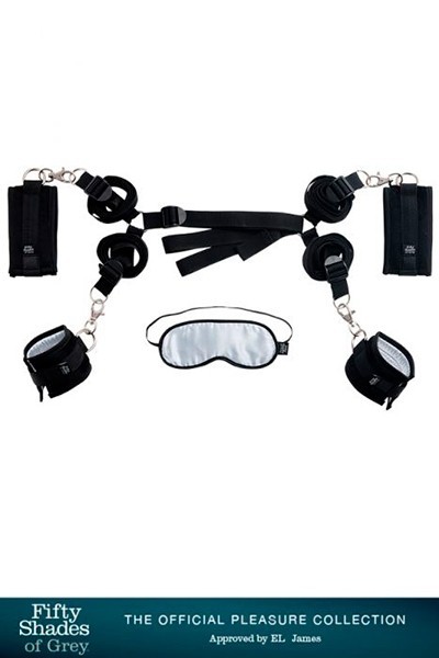 Coffret d'Attaches de Lit - Fifty Shades Of Grey