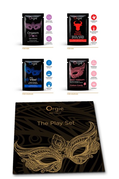 Coffret Excitation The Play Set - Orgie