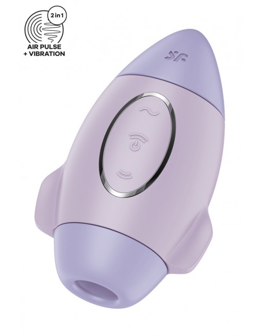 Stimulateur Clitoridien - Violet - Satisfyer Mission Control