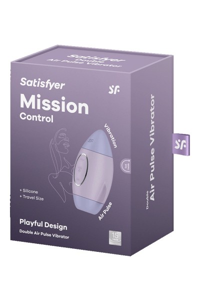 Stimulateur Clitoridien - Violet - Satisfyer Mission Control