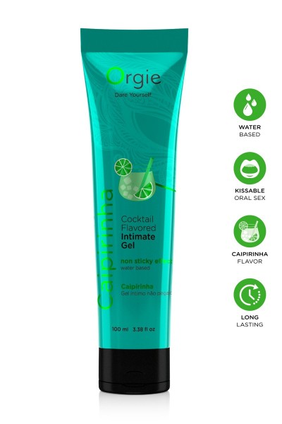 Gel Intime Cocktail Caïpirinha 100ml - Orgie