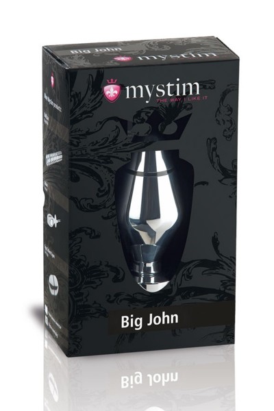 Plug Anal Électrostimulation Big John XL - Mystim