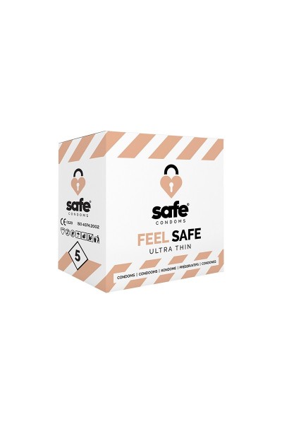 Boîte de 5 Préservatifs - Feel Safe®