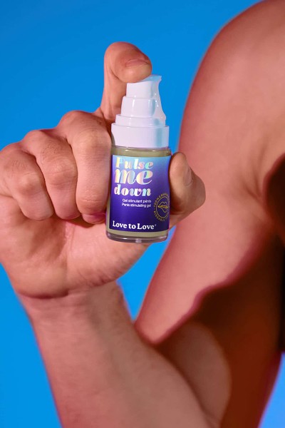 Gel stimulant pénis Pulse Me Down 30ml - Love To Love