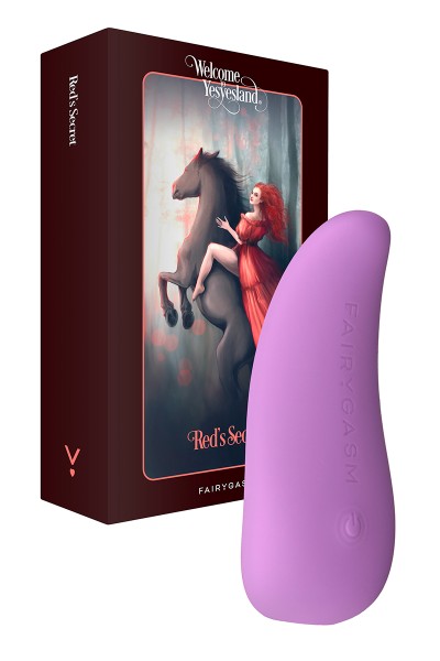 Mini vibro rechargeable ThrillLeaf violet - FairyGasm