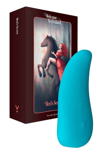 Mini vibro rechargeable ThrillLeaf bleu - FairyGasm
