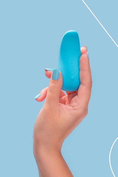 Mini vibro rechargeable ThrillLeaf bleu - FairyGasm