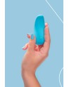 Mini vibro rechargeable ThrillLeaf bleu - FairyGasm