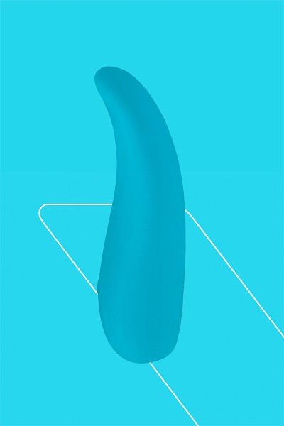 Mini vibro rechargeable ThrillLeaf bleu - FairyGasm
