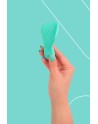 Mini vibro rechargeable SilkenTouch vert - FairyGasm