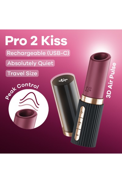 Stimulateur clitoridien Satisfyer Pro 2 Kiss 