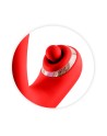 Vibromasseur rabbit 3-en-1 Joyfully rouge - Yoba