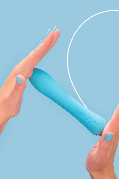 Vibromasseur Chauffant WowGenie Bleu - FairyGasm®