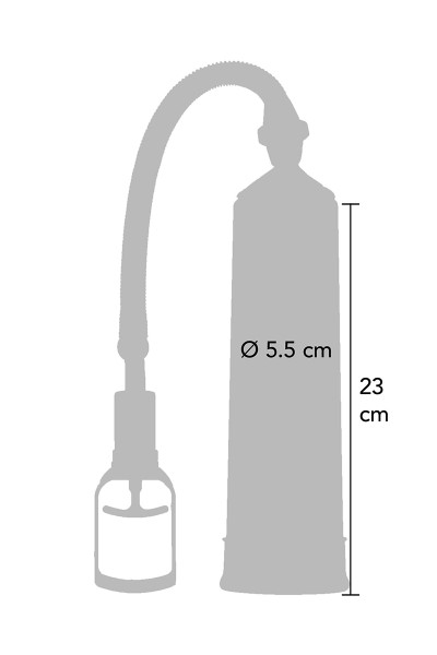 Pompe à pénis ToyJoy Power Pump bleu