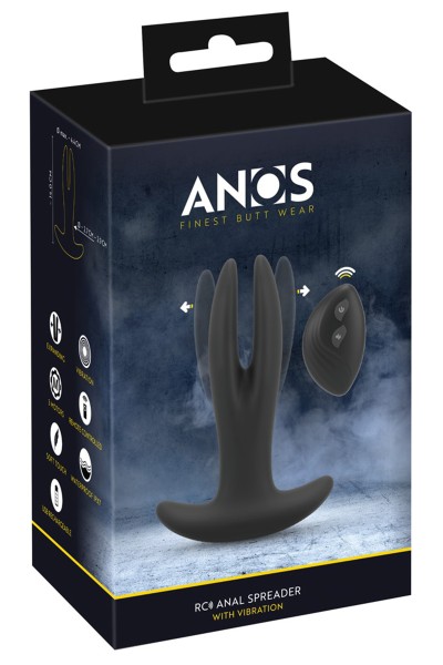 Plug anal RC Anal Spreader with Vibration - Anos