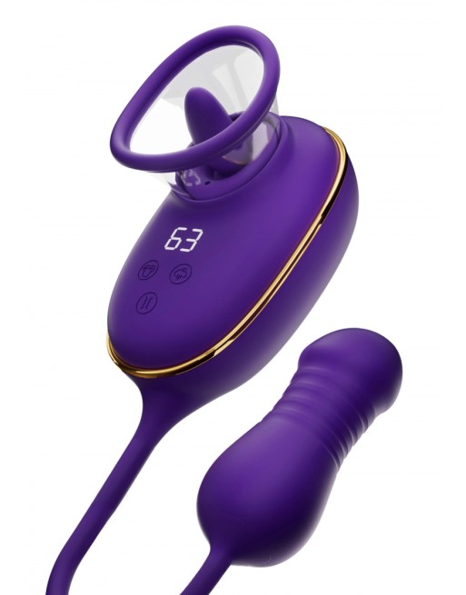 Stimulateur clitoridien et anal - She.E.O