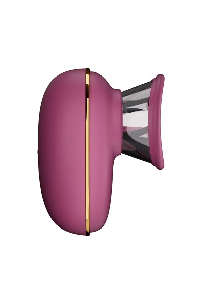 Pompe clitoridienne avec léchage et vibrations - She.E.O