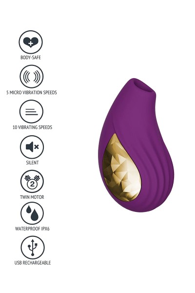 Double stimulateur Divine Love Stimulator - Xocoon