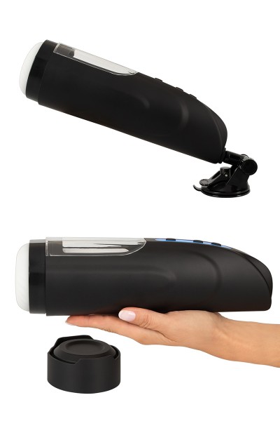 Masturbateur rotatif et va-et-vient avec gémissements WYNE n°09