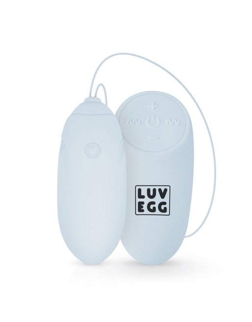 Oeuf vibrant télécommandé bleu - LUV EGG