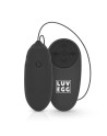 Oeuf vibrant télécommandé noir - LUV EGG