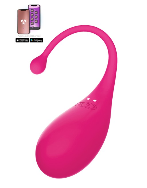 Oeuf vibrant connecté Palpitation rose - Adrien Lastic