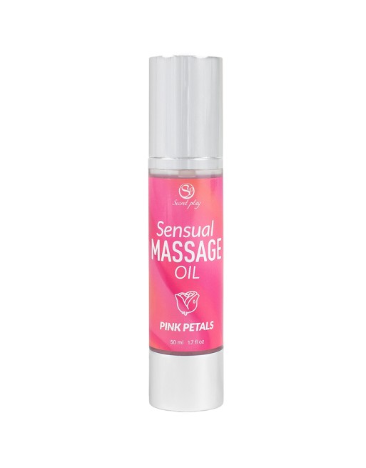Huile de massage Pétales de Rose - Secret Play