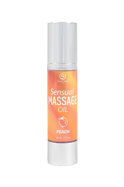 Huile de massage Pêche - Secret Play