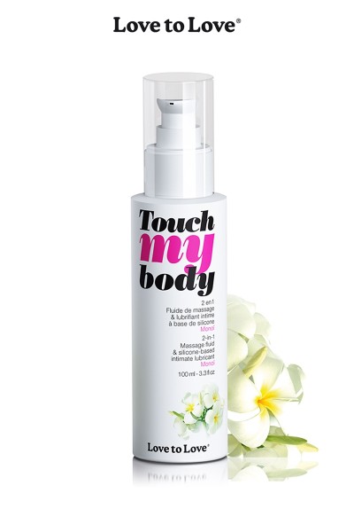 Fluide massage  lubrifiant - monoï