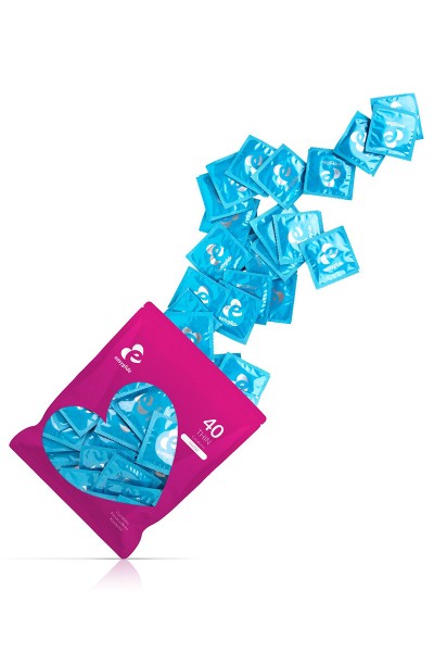 40 préservatifs Extra Fins - EasyGlide