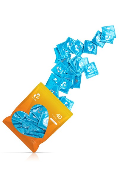 40 préservatifs parfumés - EasyGlide