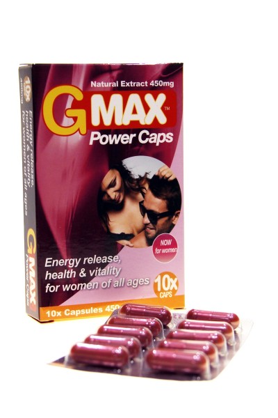 G-Max Power Caps Femme 10 gélules
