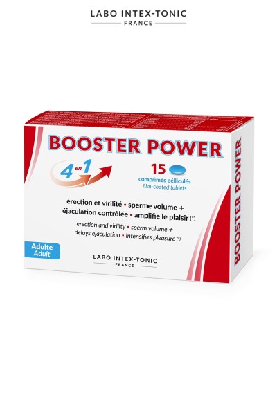 Aphrodisiaque masculin Booster Power 15 comprimés