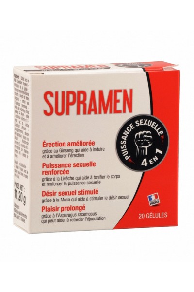 Supramen 20 gélules - Aphrodisiaque
