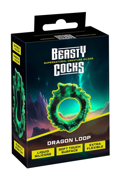 Cockring silicone Dragon Loop - Beasty Cocks