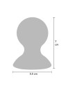 Suceurs de mamelons en silicone  taille L - She.E.O