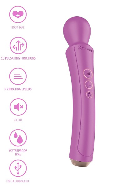 Vibromasseur The Curved Wand - Xocoon