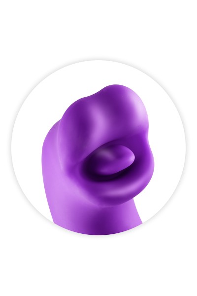 Vibromasseur rabbit 3-en-1 Kissy violet - Yoba